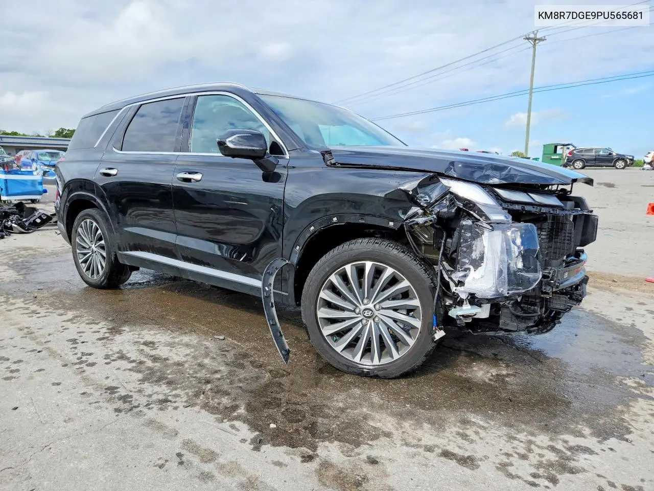 2023 Hyundai Palisade Calligraphy VIN: KM8R7DGE9PU565681 Lot: 60876266