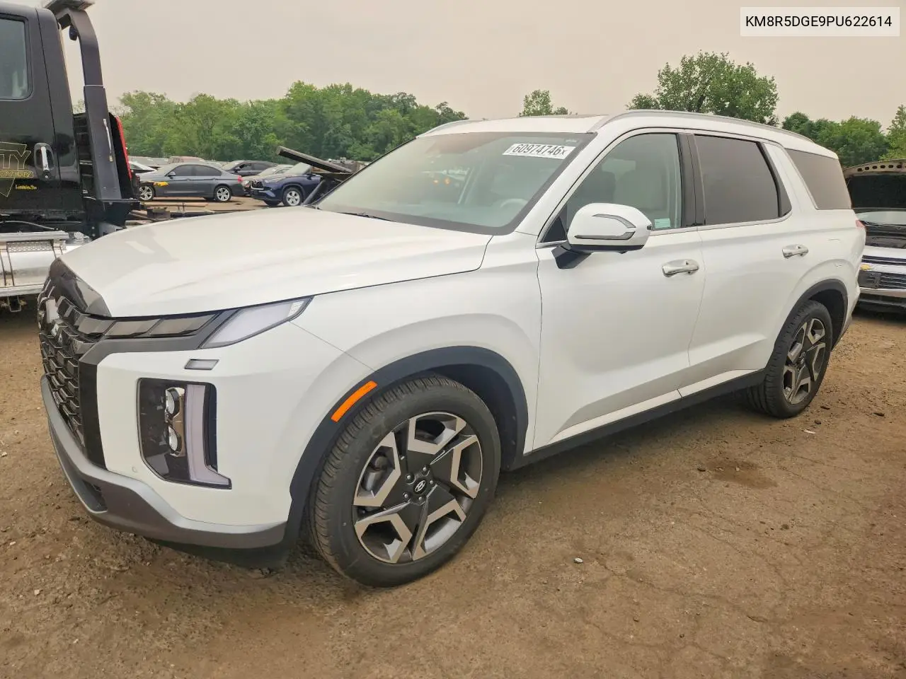 2023 Hyundai Palisade Limited VIN: KM8R5DGE9PU622614 Lot: 60974746