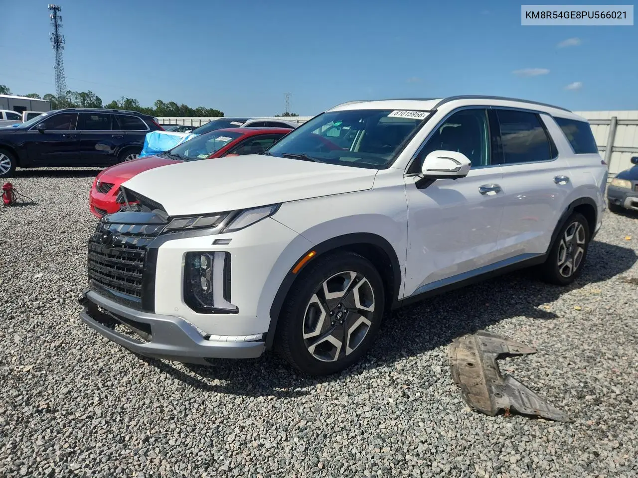 2023 Hyundai Palisade Limited VIN: KM8R54GE8PU566021 Lot: 61015956