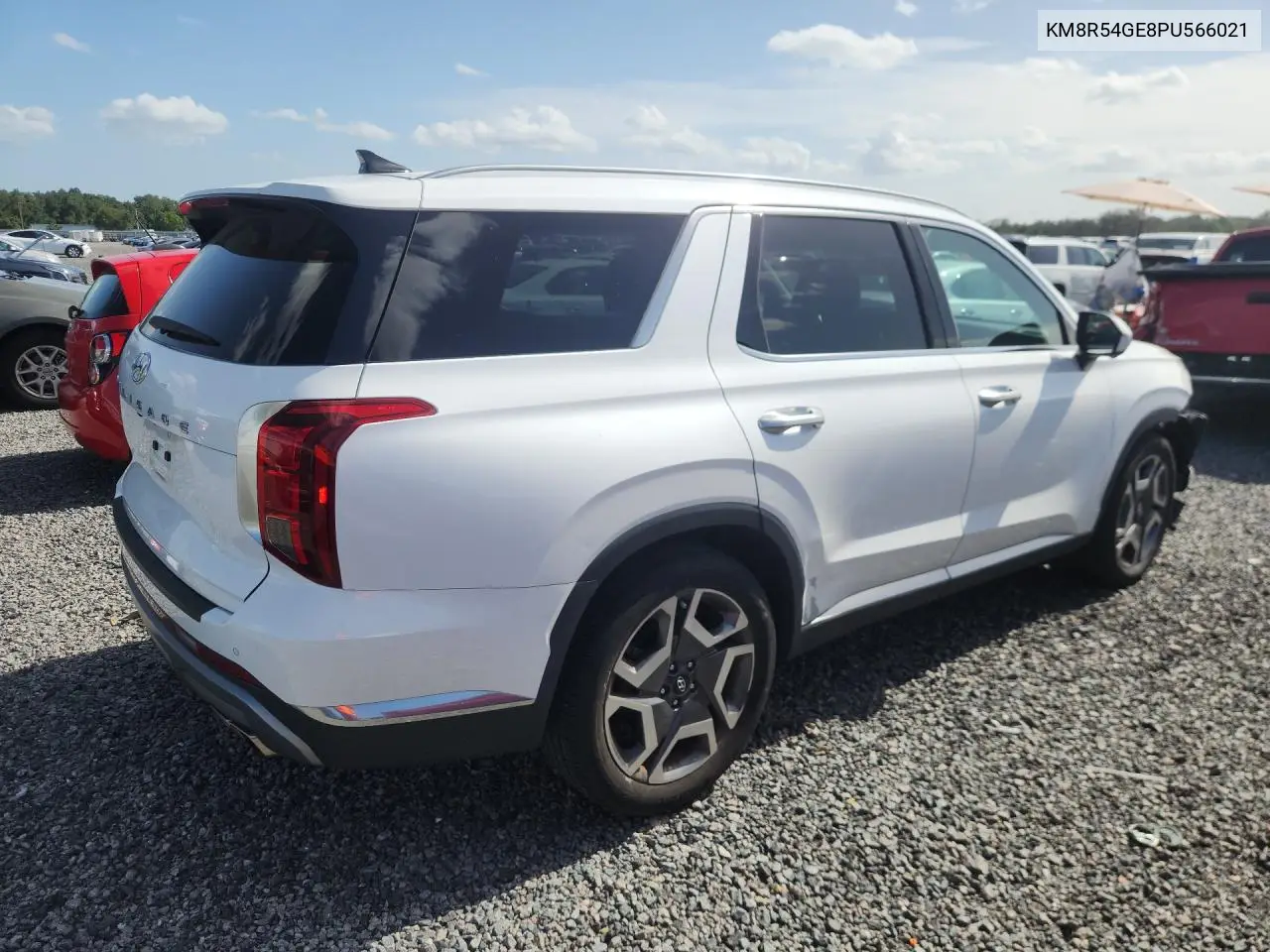 2023 Hyundai Palisade Limited VIN: KM8R54GE8PU566021 Lot: 61015956