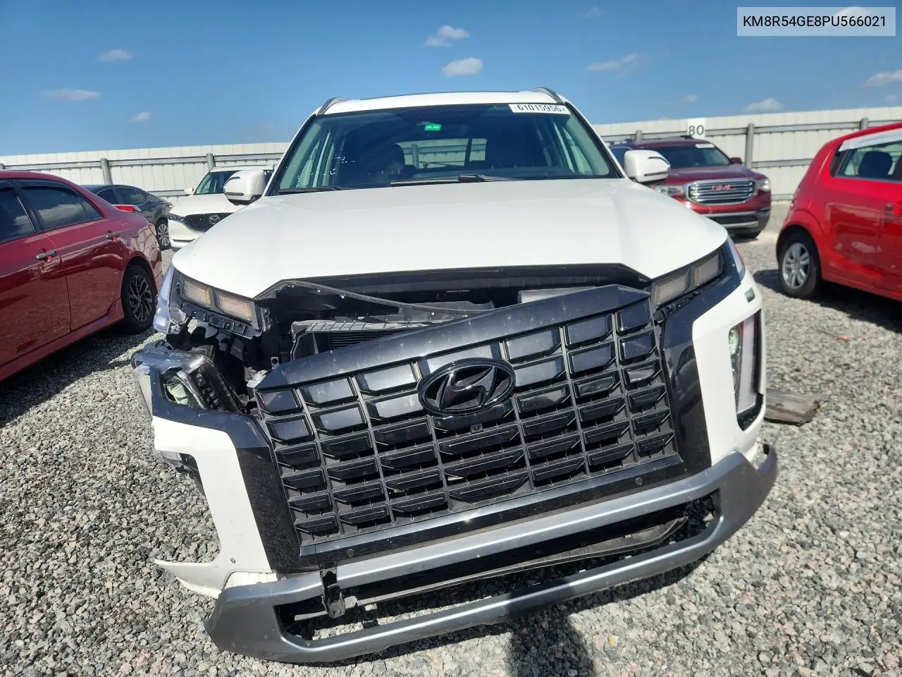 2023 Hyundai Palisade Limited VIN: KM8R54GE8PU566021 Lot: 61015956