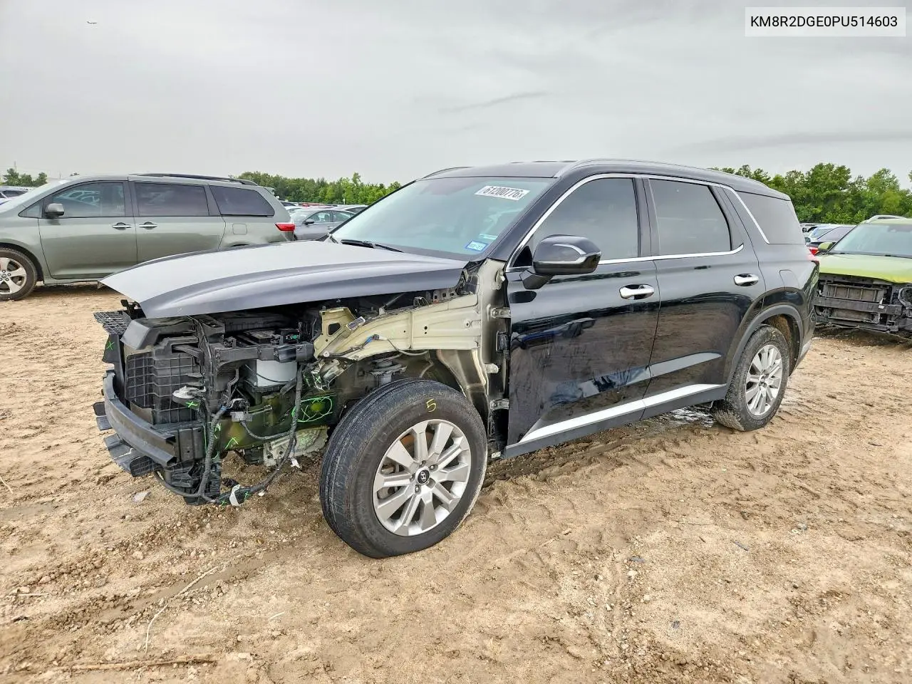 2023 Hyundai Palisade Sel VIN: KM8R2DGE0PU514603 Lot: 61200776