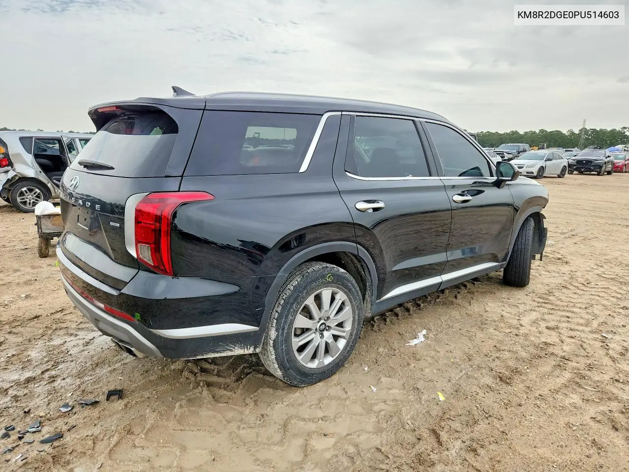 2023 Hyundai Palisade Sel VIN: KM8R2DGE0PU514603 Lot: 61200776