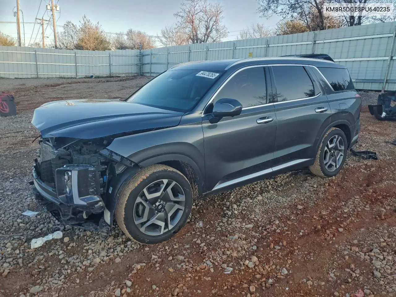 KM8R5DGE3PU640235 2023 Hyundai Palisade Limited