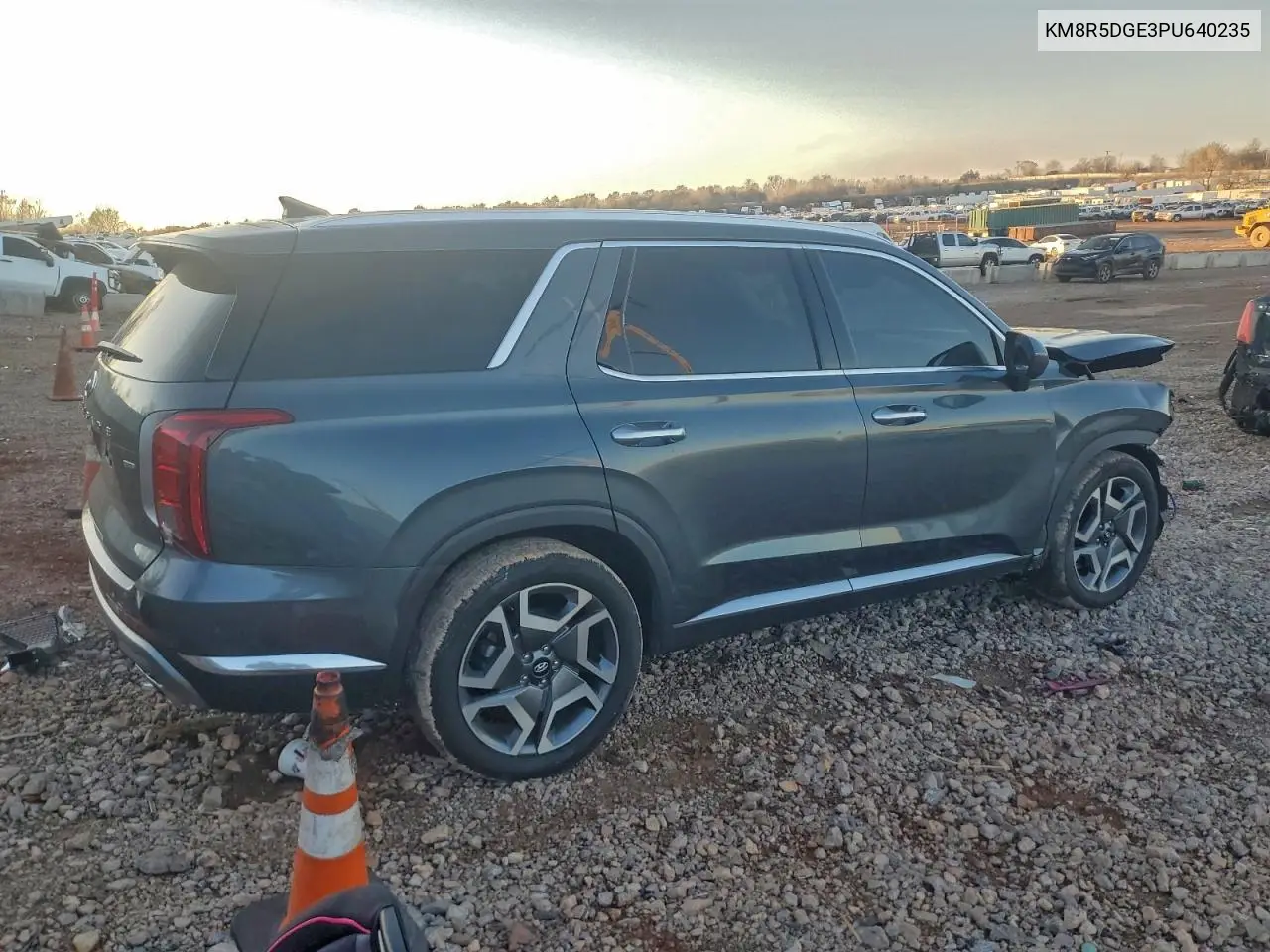 KM8R5DGE3PU640235 2023 Hyundai Palisade Limited