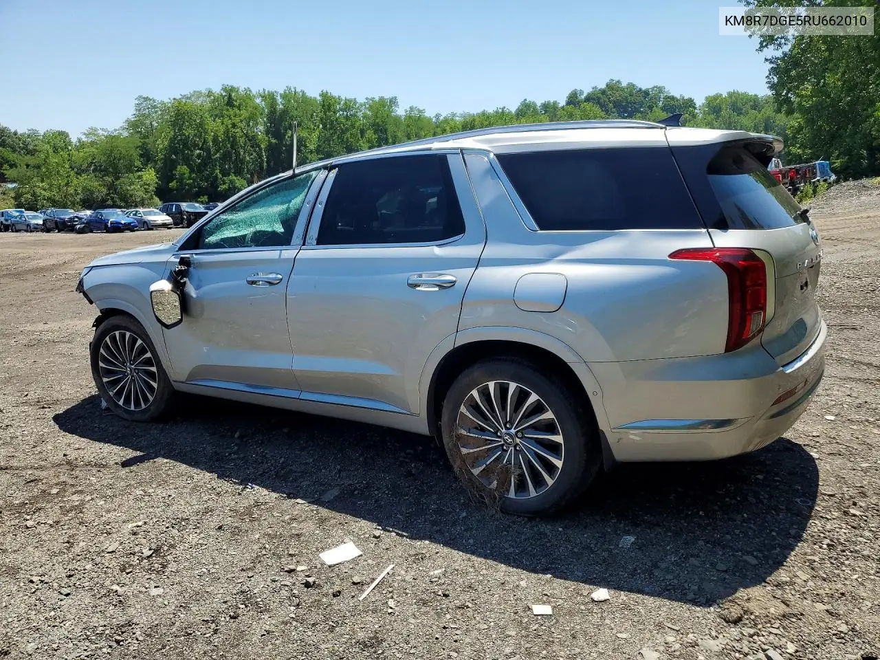 2024 Hyundai Palisade Calligraphy VIN: KM8R7DGE5RU662010 Lot: 58310596