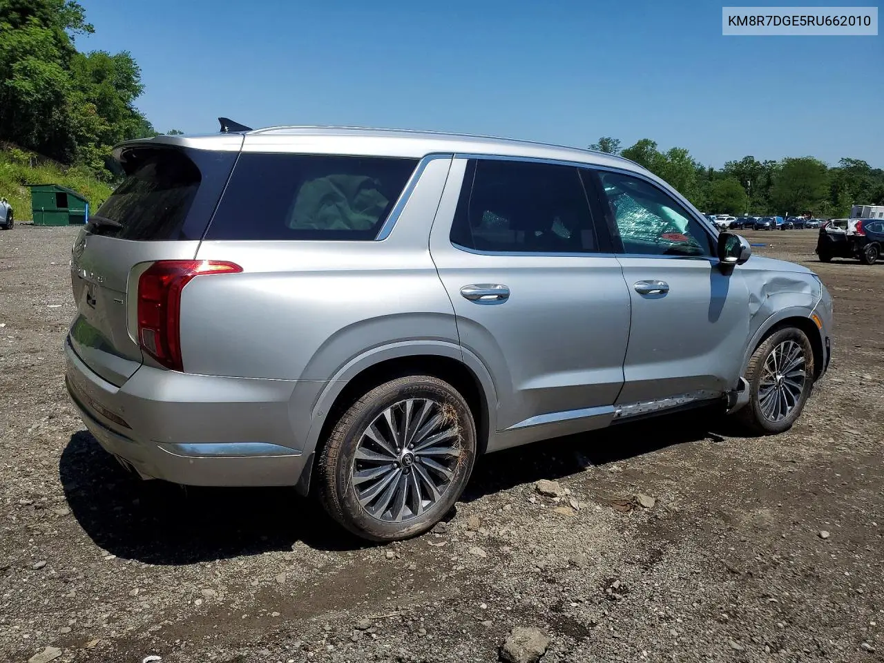2024 Hyundai Palisade Calligraphy VIN: KM8R7DGE5RU662010 Lot: 58310596