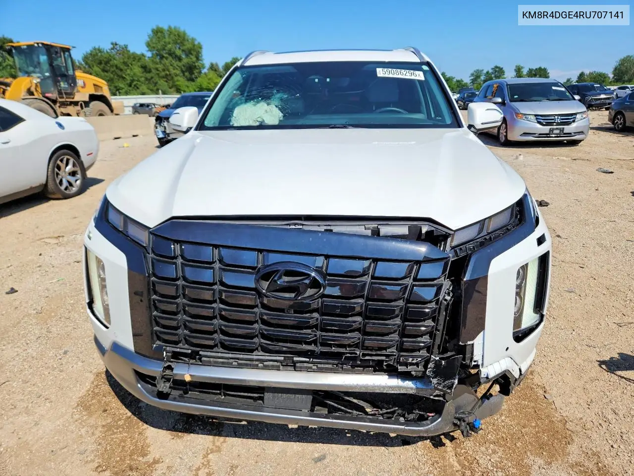 2024 Hyundai Palisade Sel Premium VIN: KM8R4DGE4RU707141 Lot: 59086296