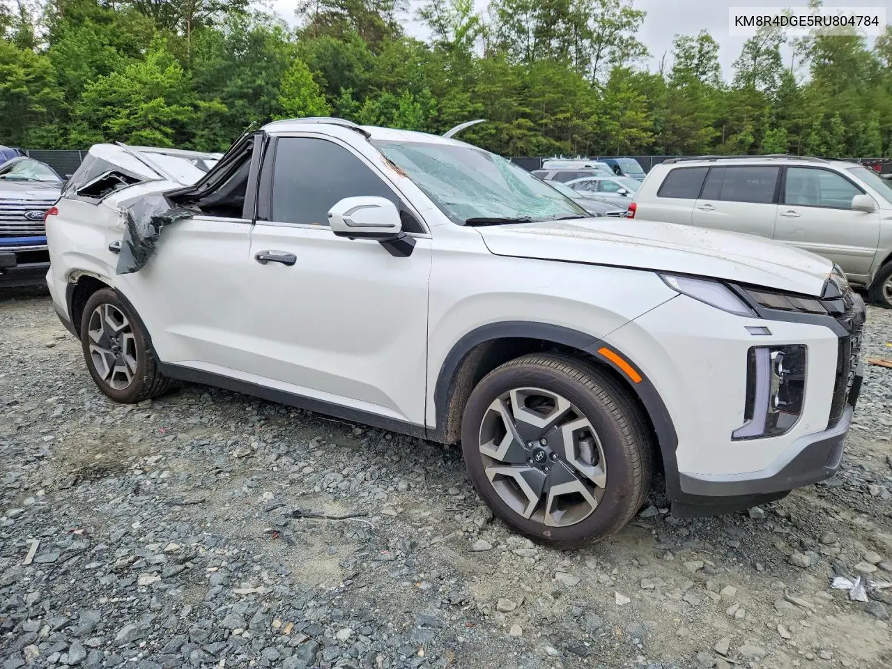 2024 Hyundai Palisade Sel Premium VIN: KM8R4DGE5RU804784 Lot: 60278766