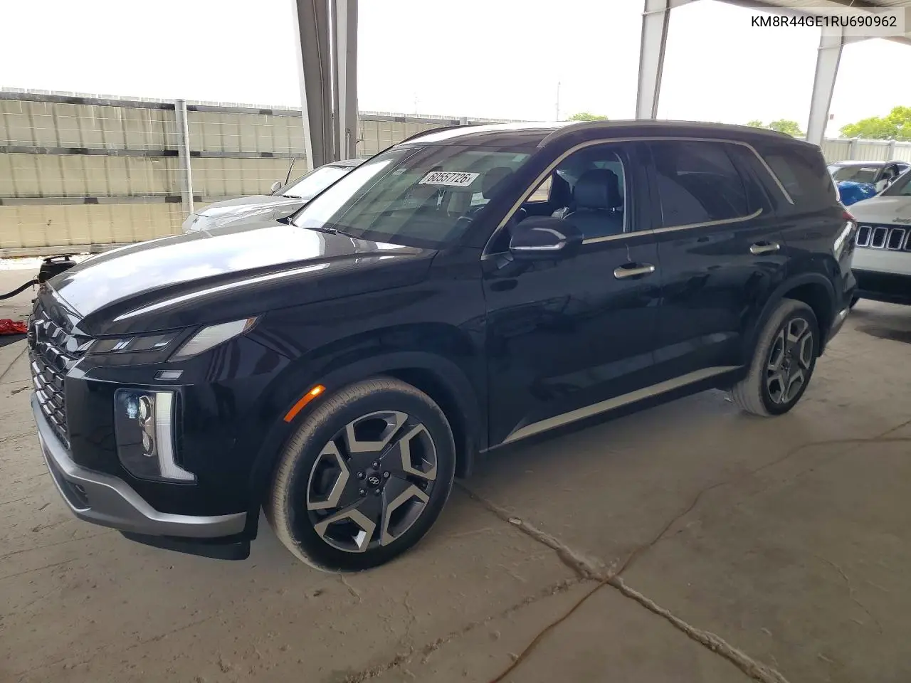 2024 Hyundai Palisade Sel Premium VIN: KM8R44GE1RU690962 Lot: 60557726