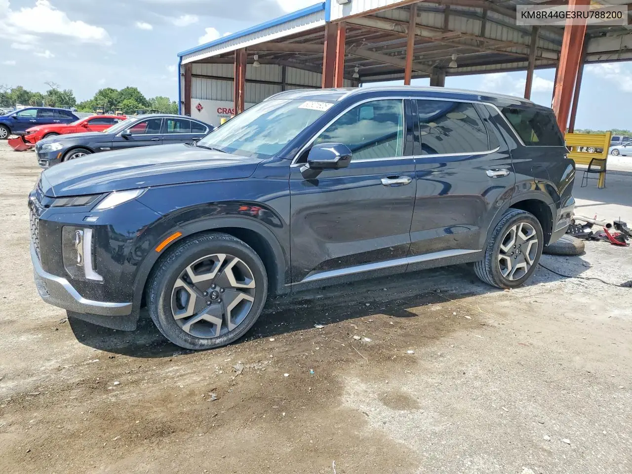2024 Hyundai Palisade Sel Premium VIN: KM8R44GE3RU788200 Lot: 60621626