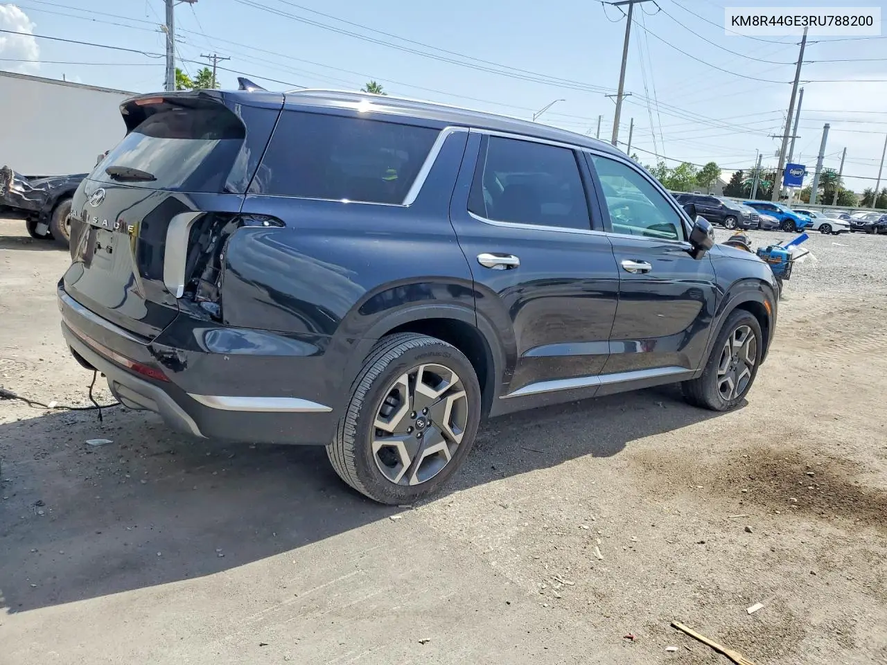 2024 Hyundai Palisade Sel Premium VIN: KM8R44GE3RU788200 Lot: 60621626