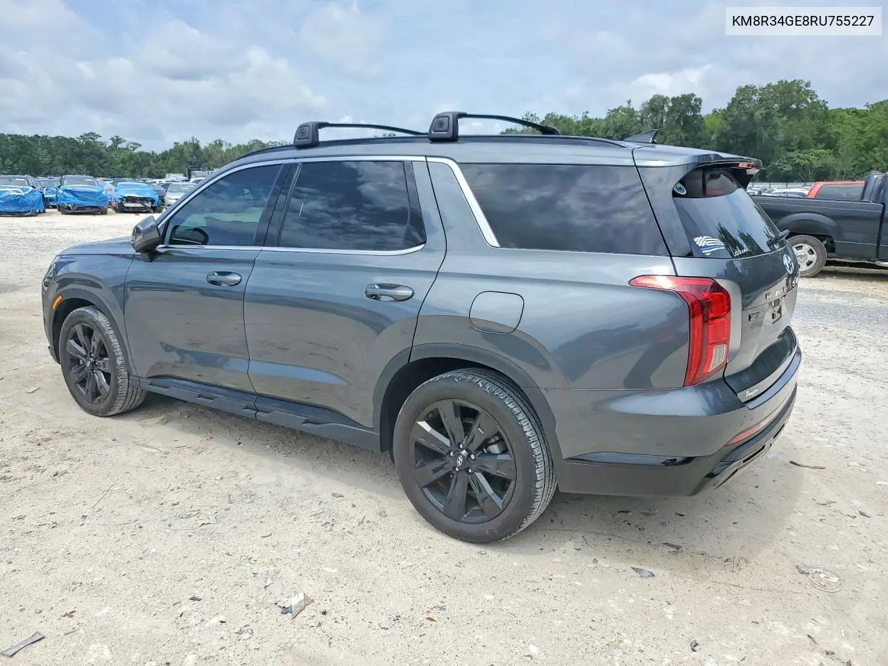 2024 Hyundai Palisade Xrt VIN: KM8R34GE8RU755227 Lot: 60685736
