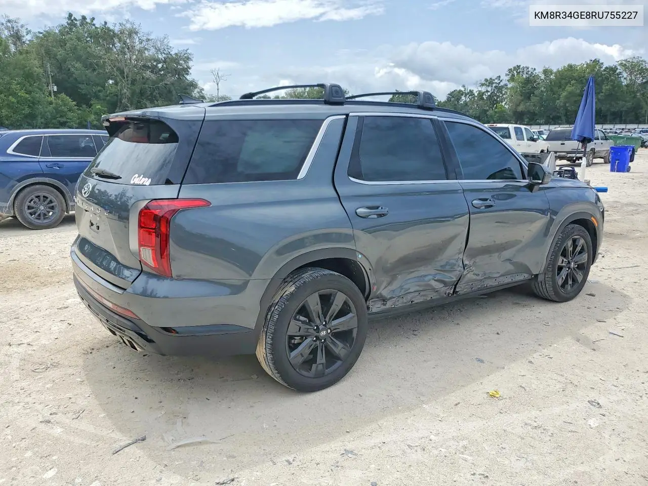 2024 Hyundai Palisade Xrt VIN: KM8R34GE8RU755227 Lot: 60685736