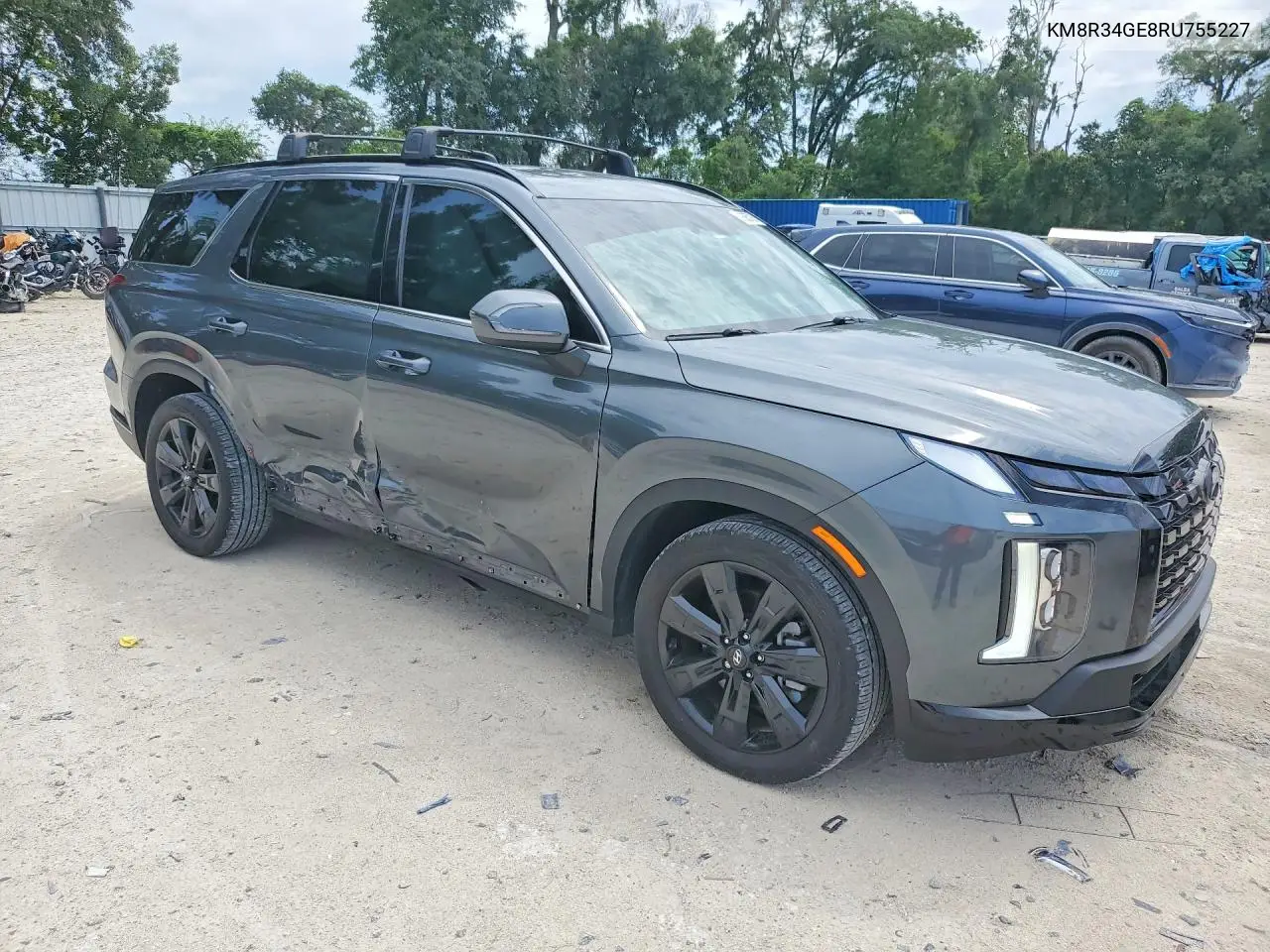 2024 Hyundai Palisade Xrt VIN: KM8R34GE8RU755227 Lot: 60685736