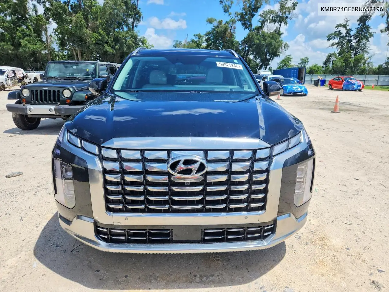 2024 Hyundai Palisade Calligraphy VIN: KM8R74GE6RU652196 Lot: 60825246
