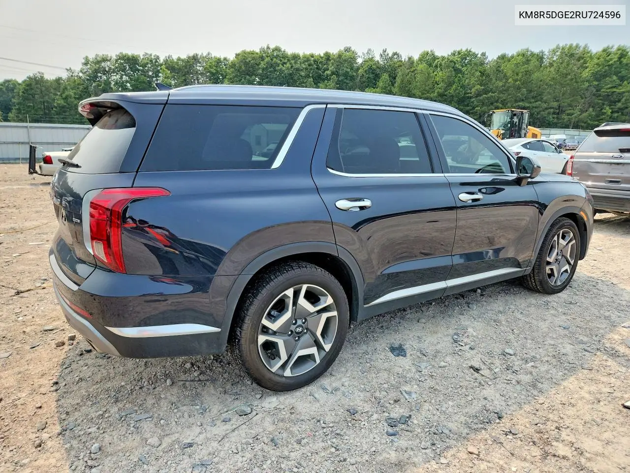 2024 Hyundai Palisade Limited VIN: KM8R5DGE2RU724596 Lot: 61030586