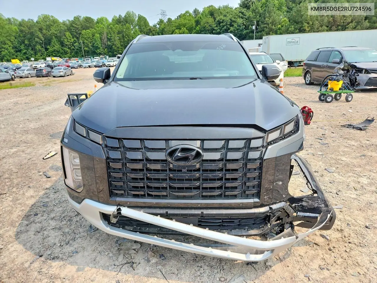 2024 Hyundai Palisade Limited VIN: KM8R5DGE2RU724596 Lot: 61030586