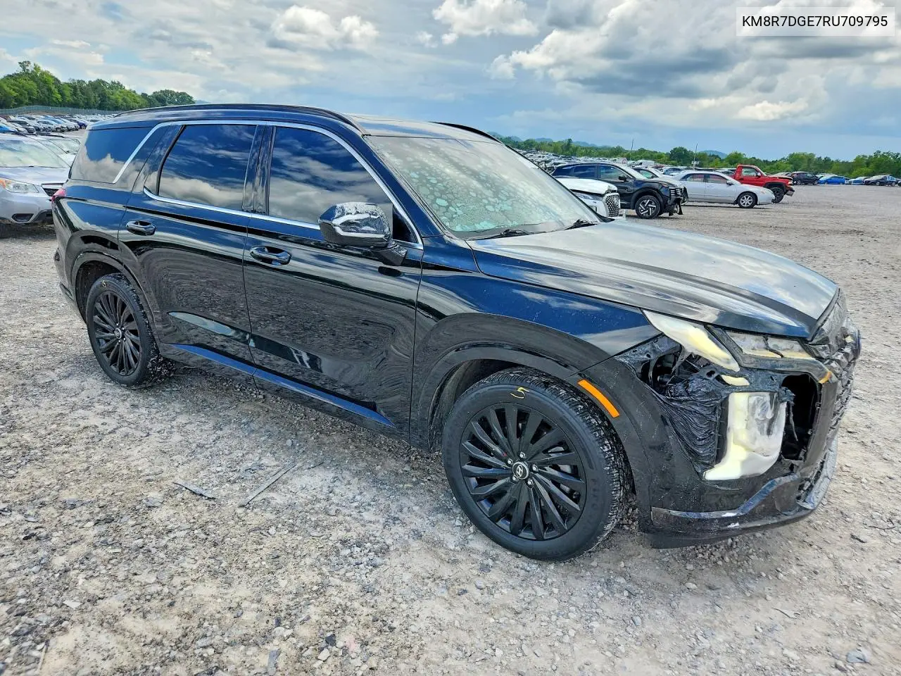 2024 Hyundai Palisade Calligraphy Night Edition VIN: KM8R7DGE7RU709795 Lot: 61116966
