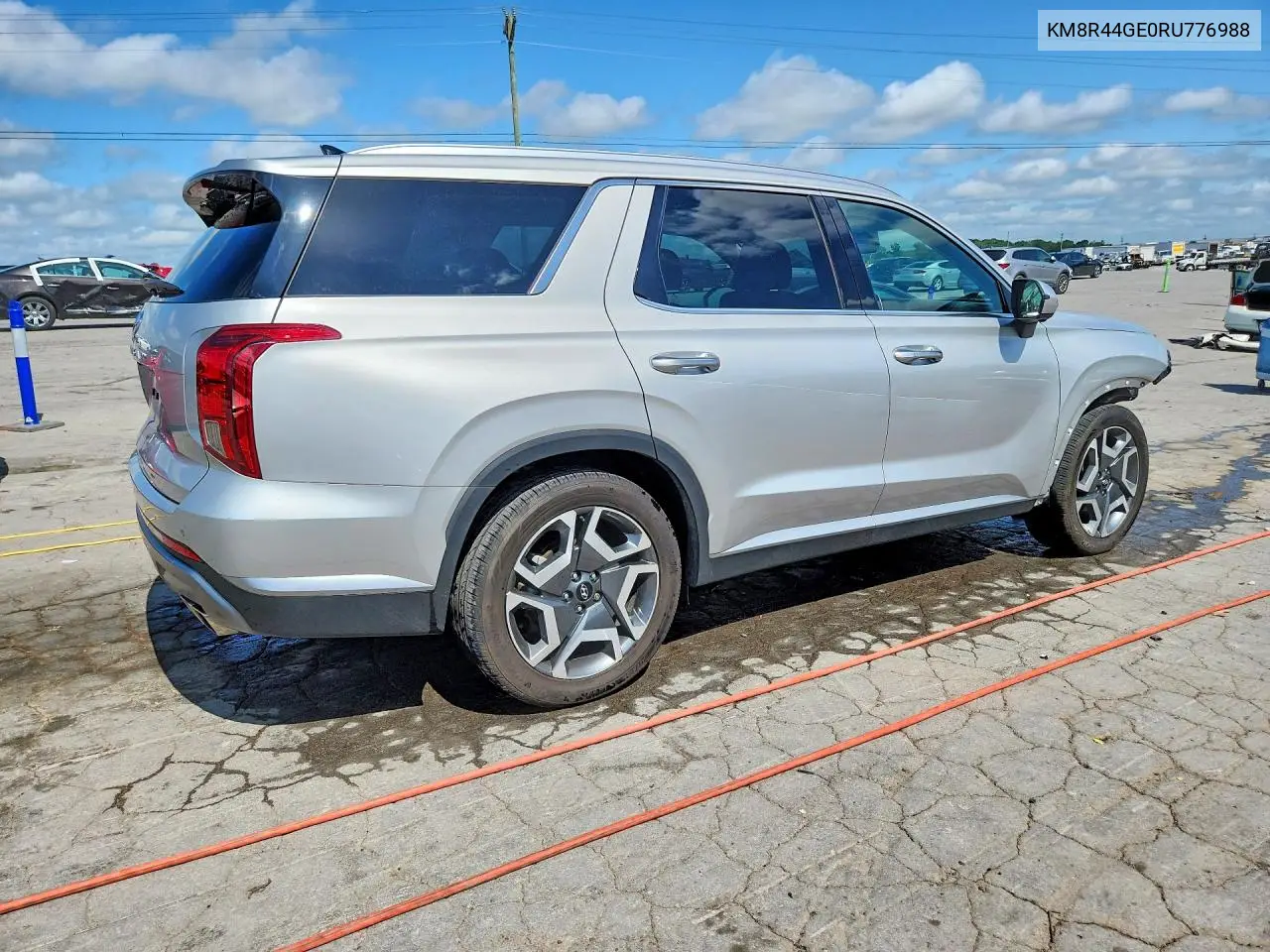 2024 Hyundai Palisade Sel Premium VIN: KM8R44GE0RU776988 Lot: 61362686