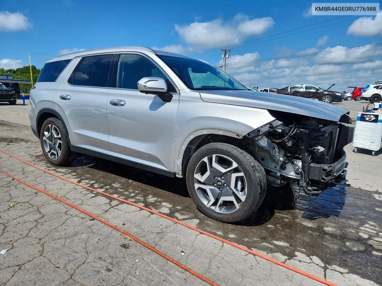 2024 Hyundai Palisade Sel Premium VIN: KM8R44GE0RU776988 Lot: 61362686