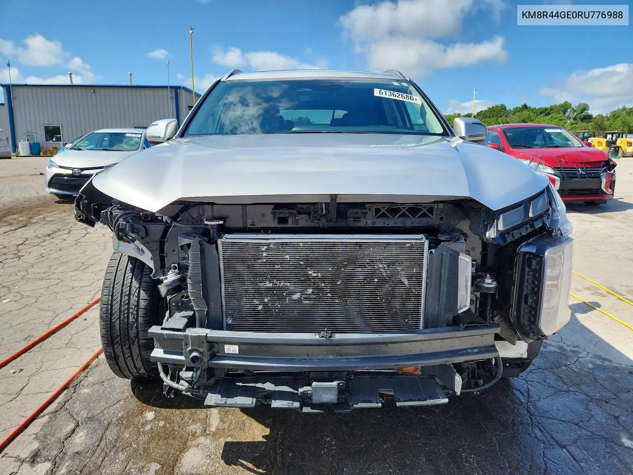 2024 Hyundai Palisade Sel Premium VIN: KM8R44GE0RU776988 Lot: 61362686