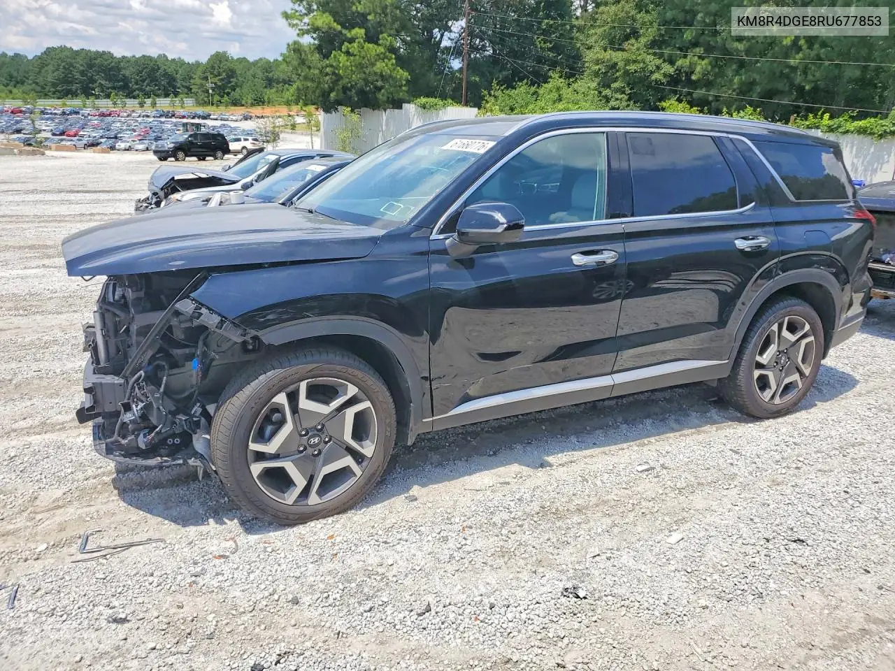 2024 Hyundai Palisade Sel Premium VIN: KM8R4DGE8RU677853 Lot: 61660776