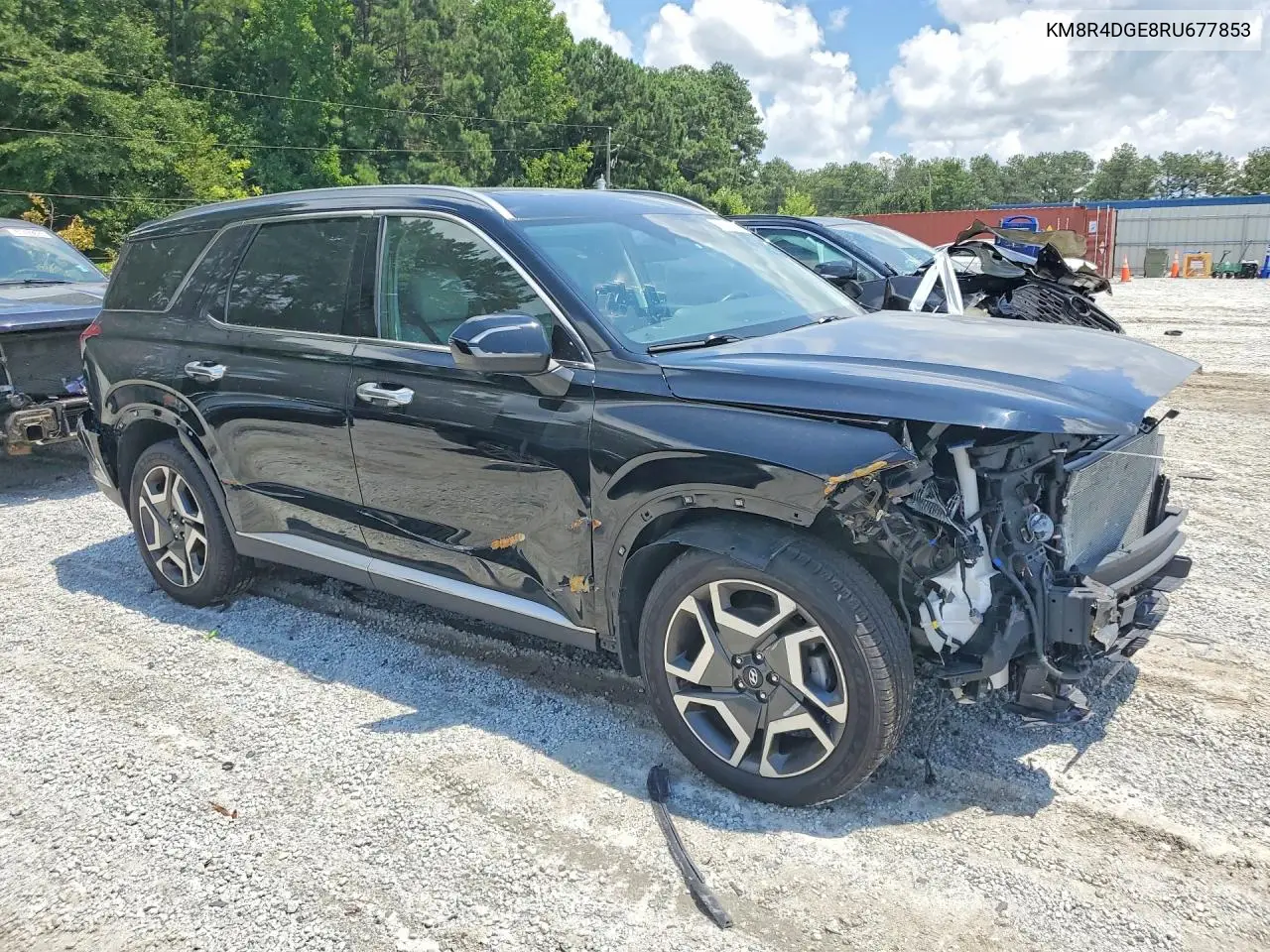 2024 Hyundai Palisade Sel Premium VIN: KM8R4DGE8RU677853 Lot: 61660776