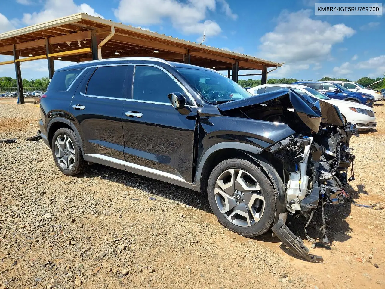 2024 Hyundai Palisade Sel Premium VIN: KM8R44GE5RU769700 Lot: 61706556