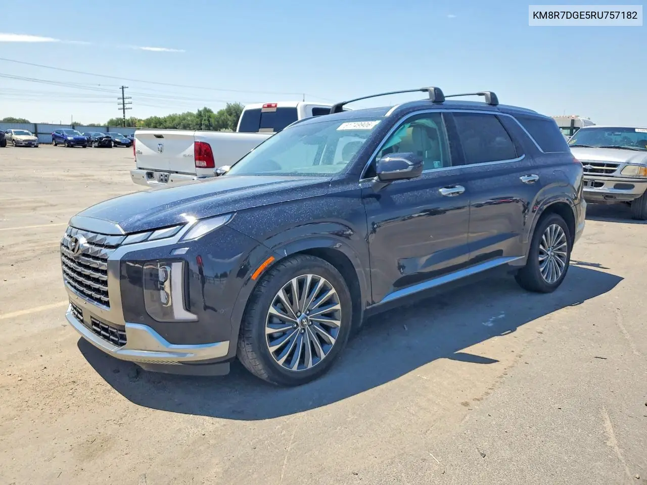 2024 Hyundai Palisade Calligraphy VIN: KM8R7DGE5RU757182 Lot: 61749906