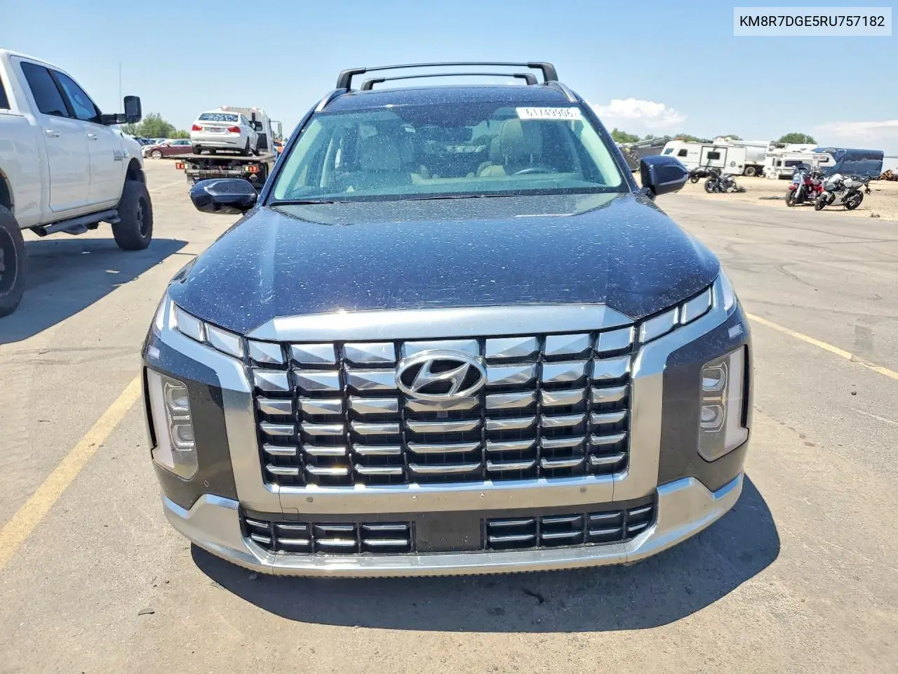 2024 Hyundai Palisade Calligraphy VIN: KM8R7DGE5RU757182 Lot: 61749906