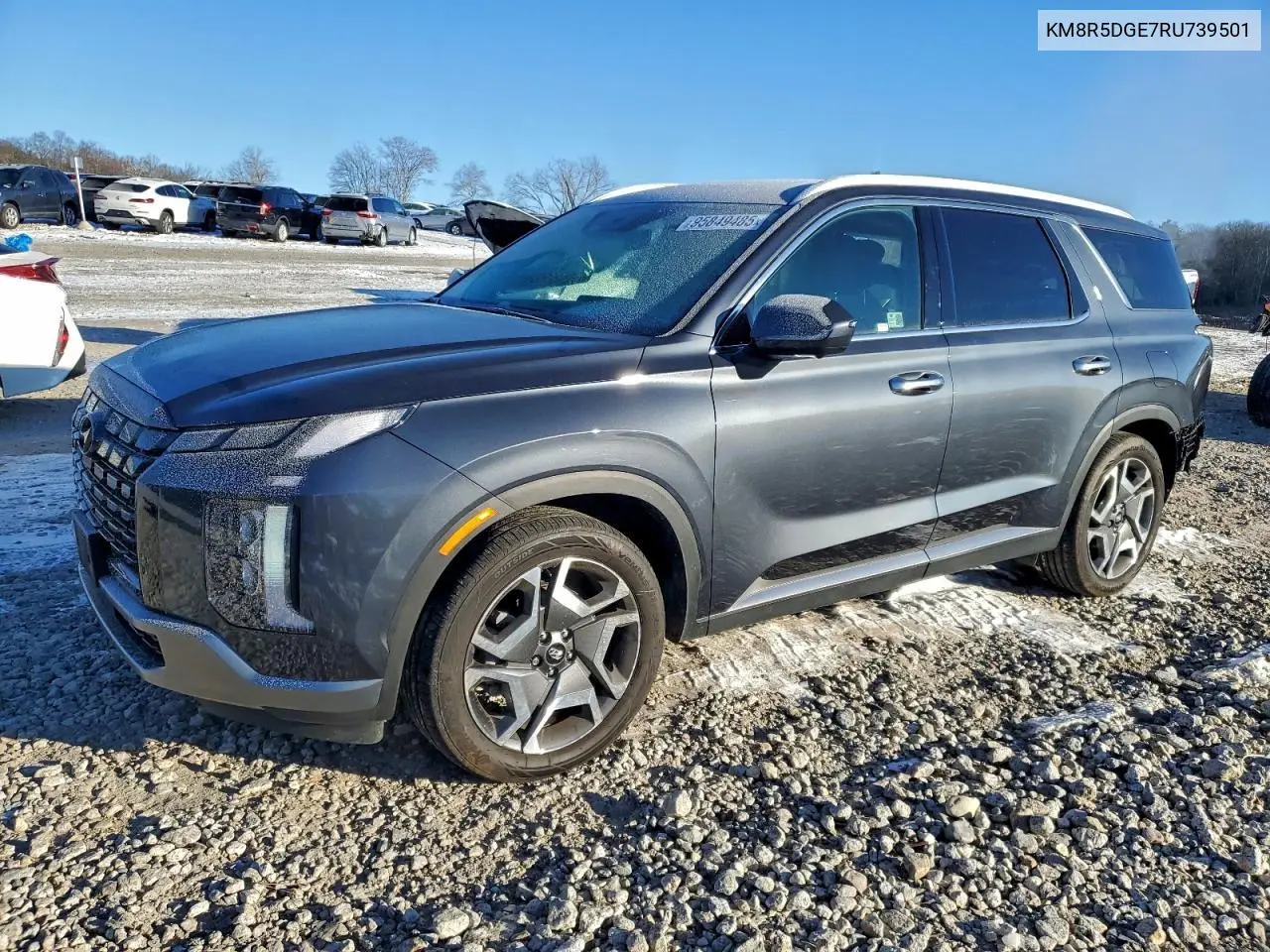 KM8R5DGE7RU739501 2024 Hyundai Palisade Limited