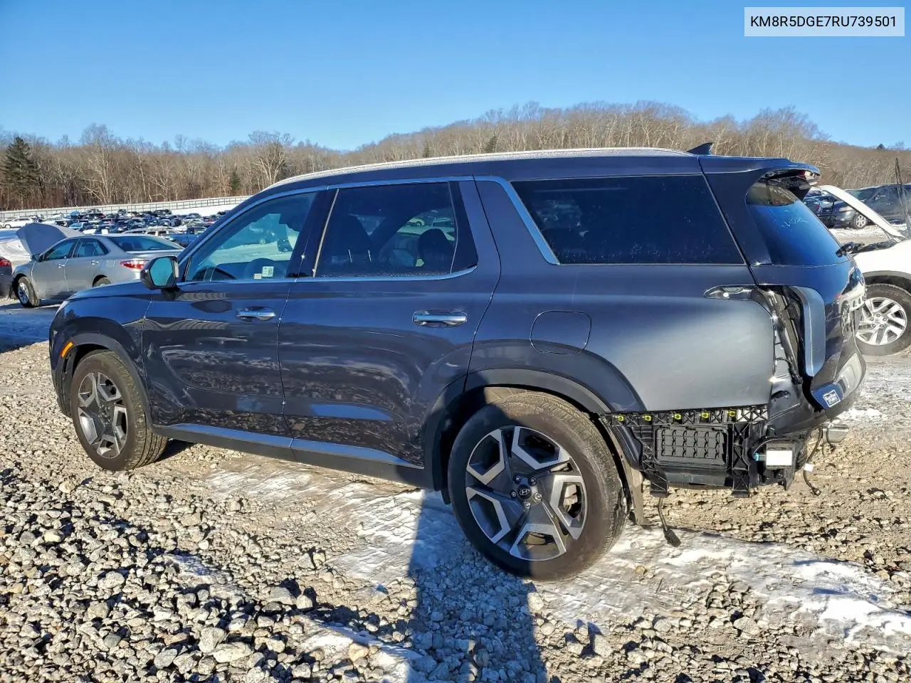 KM8R5DGE7RU739501 2024 Hyundai Palisade Limited