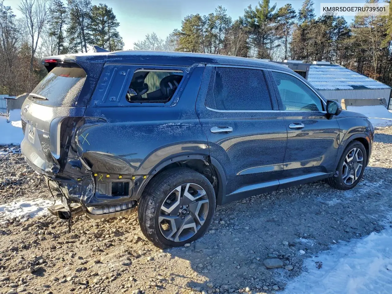 KM8R5DGE7RU739501 2024 Hyundai Palisade Limited