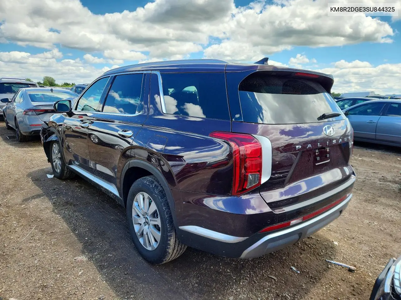 2025 Hyundai Palisade Sel VIN: KM8R2DGE3SU844325 Lot: 57704066