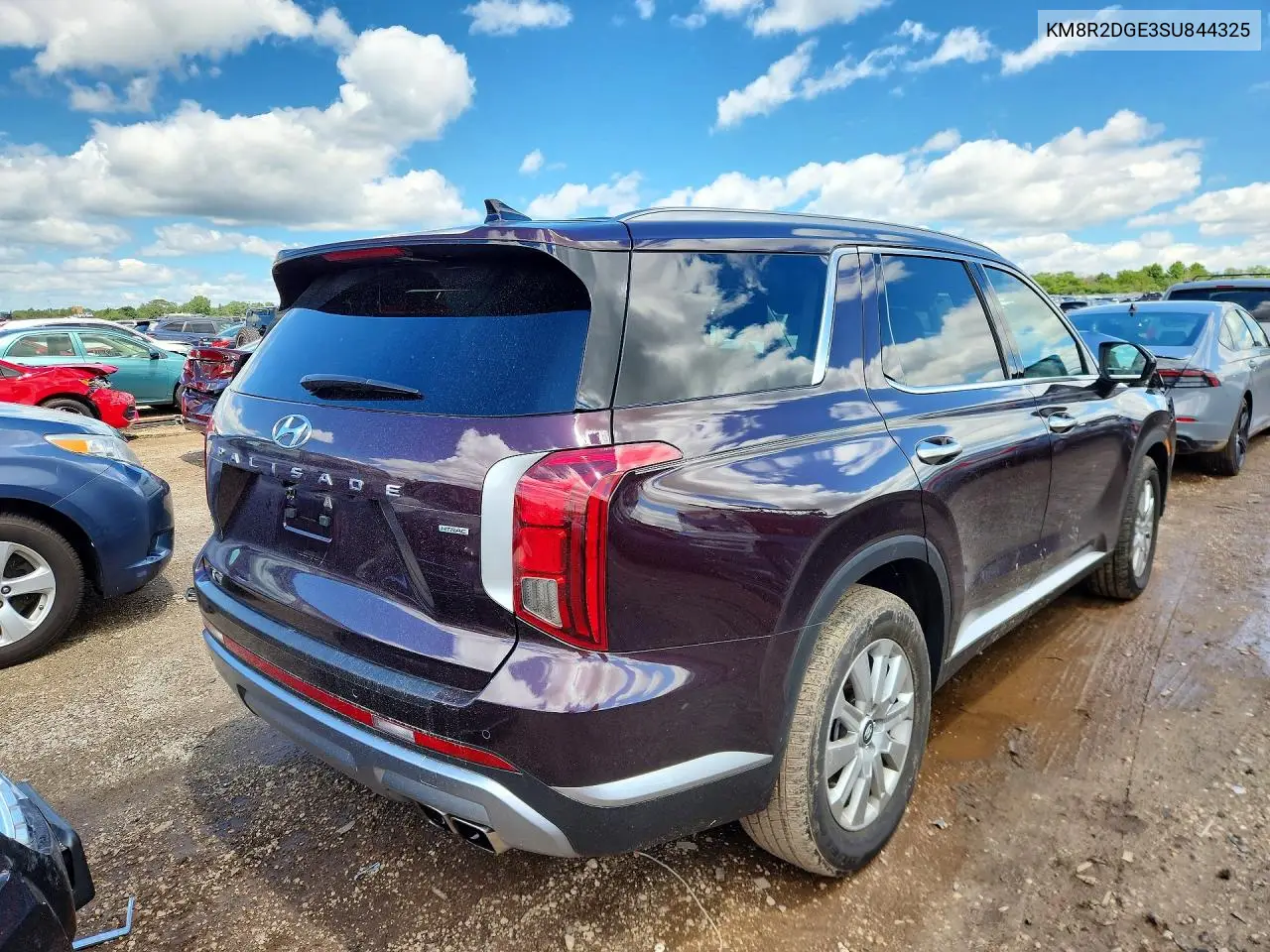 2025 Hyundai Palisade Sel VIN: KM8R2DGE3SU844325 Lot: 57704066