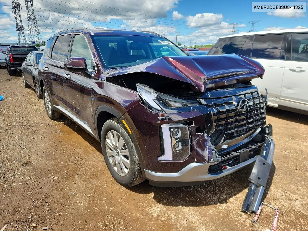 2025 Hyundai Palisade Sel VIN: KM8R2DGE3SU844325 Lot: 57704066