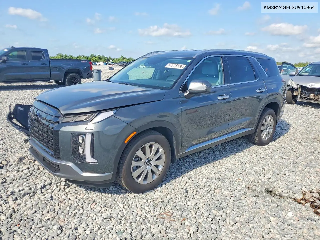 2025 Hyundai Palisade Sel VIN: KM8R24GE6SU910964 Lot: 57743726