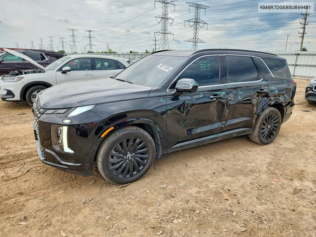 2025 Hyundai Palisade Calligraphy Night Edition VIN: KM8R7DGE8SU869481 Lot: 60213836
