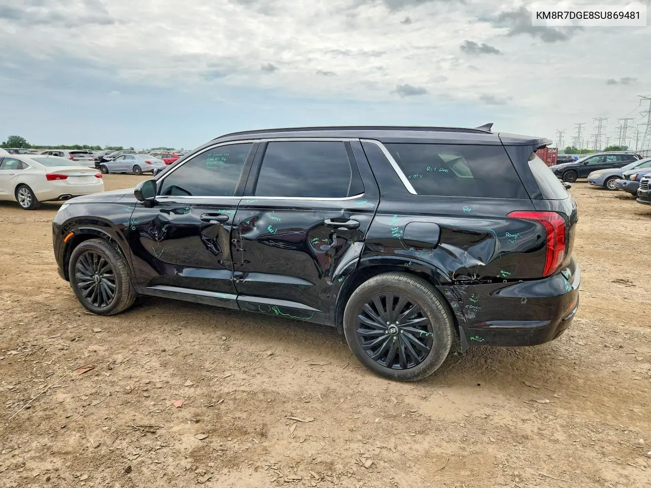 2025 Hyundai Palisade Calligraphy Night Edition VIN: KM8R7DGE8SU869481 Lot: 60213836