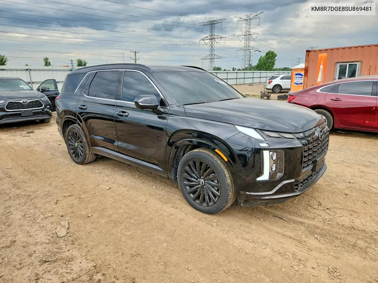 2025 Hyundai Palisade Calligraphy Night Edition VIN: KM8R7DGE8SU869481 Lot: 60213836