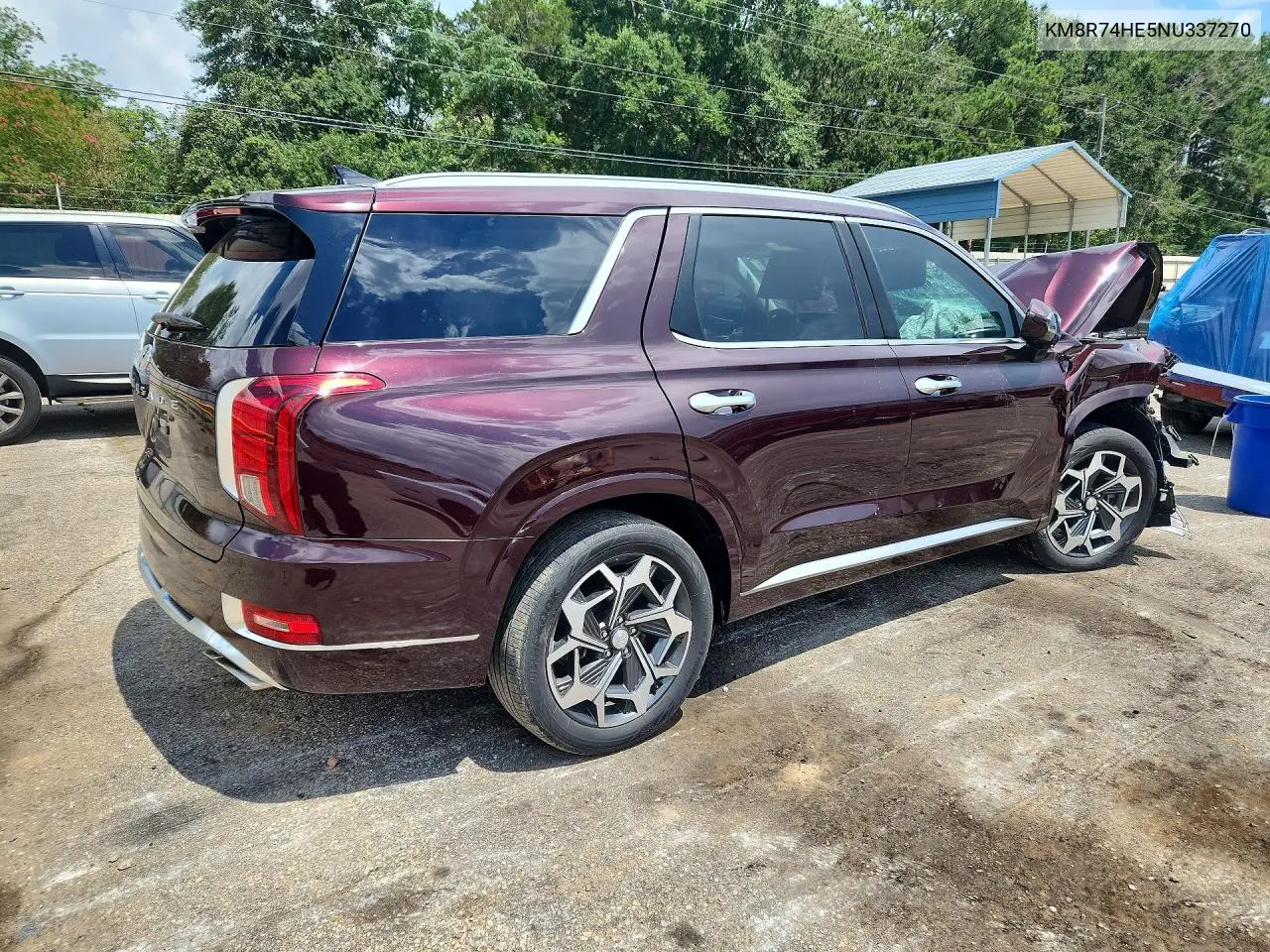 2025 Hyundai Palisade Calligraphy VIN: KM8R74HE5NU337270 Lot: 60368676