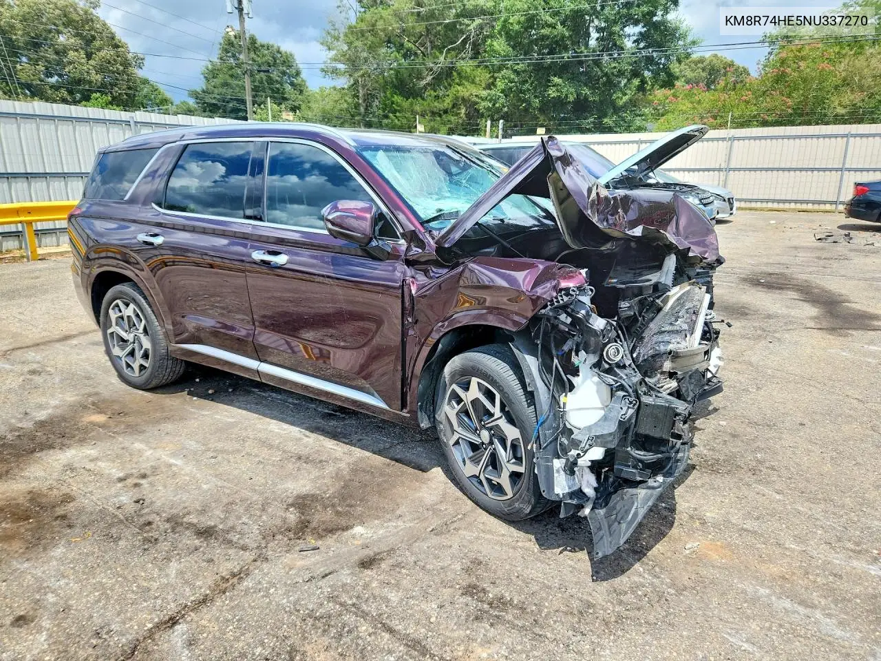 2025 Hyundai Palisade Calligraphy VIN: KM8R74HE5NU337270 Lot: 60368676