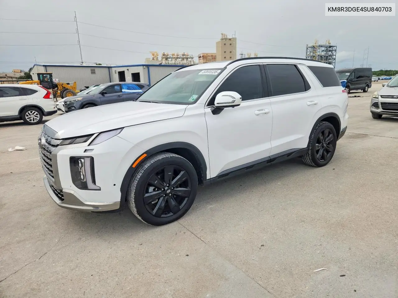 2025 Hyundai Palisade Xrt VIN: KM8R3DGE4SU840703 Lot: 60695336