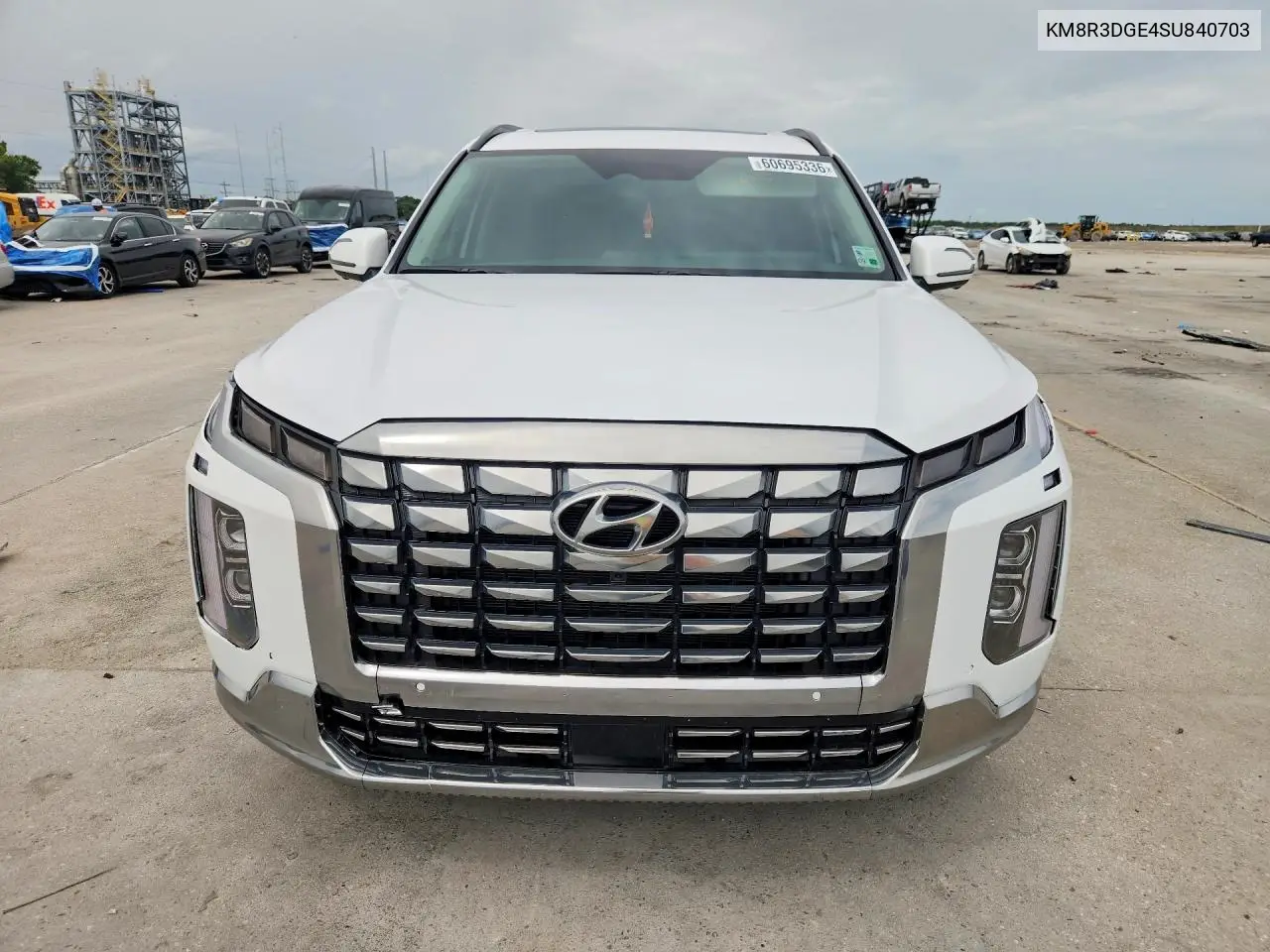 2025 Hyundai Palisade Xrt VIN: KM8R3DGE4SU840703 Lot: 60695336