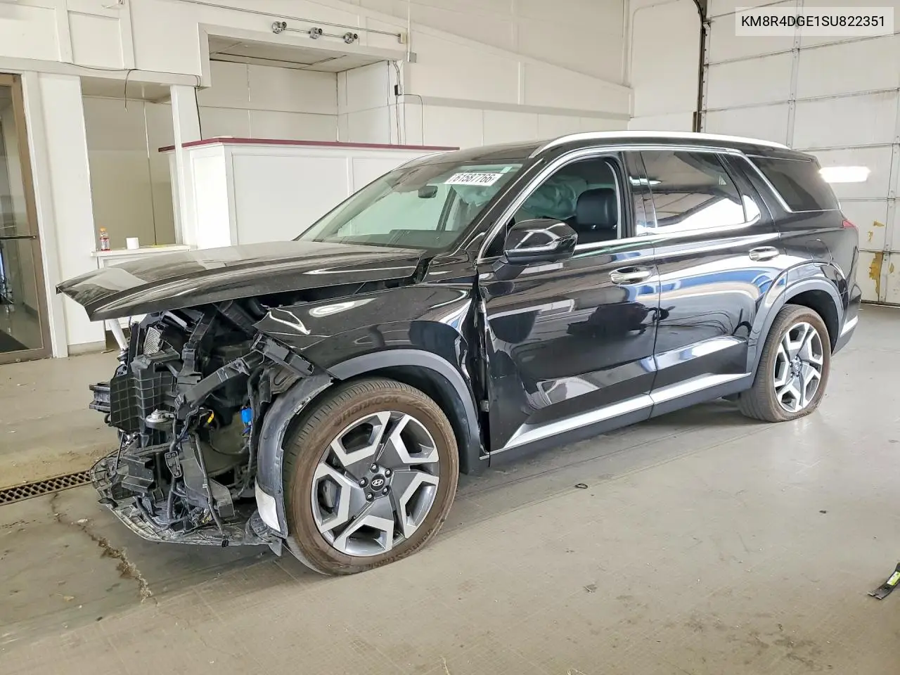 2025 Hyundai Palisade Sel Premium VIN: KM8R4DGE1SU822351 Lot: 61587766
