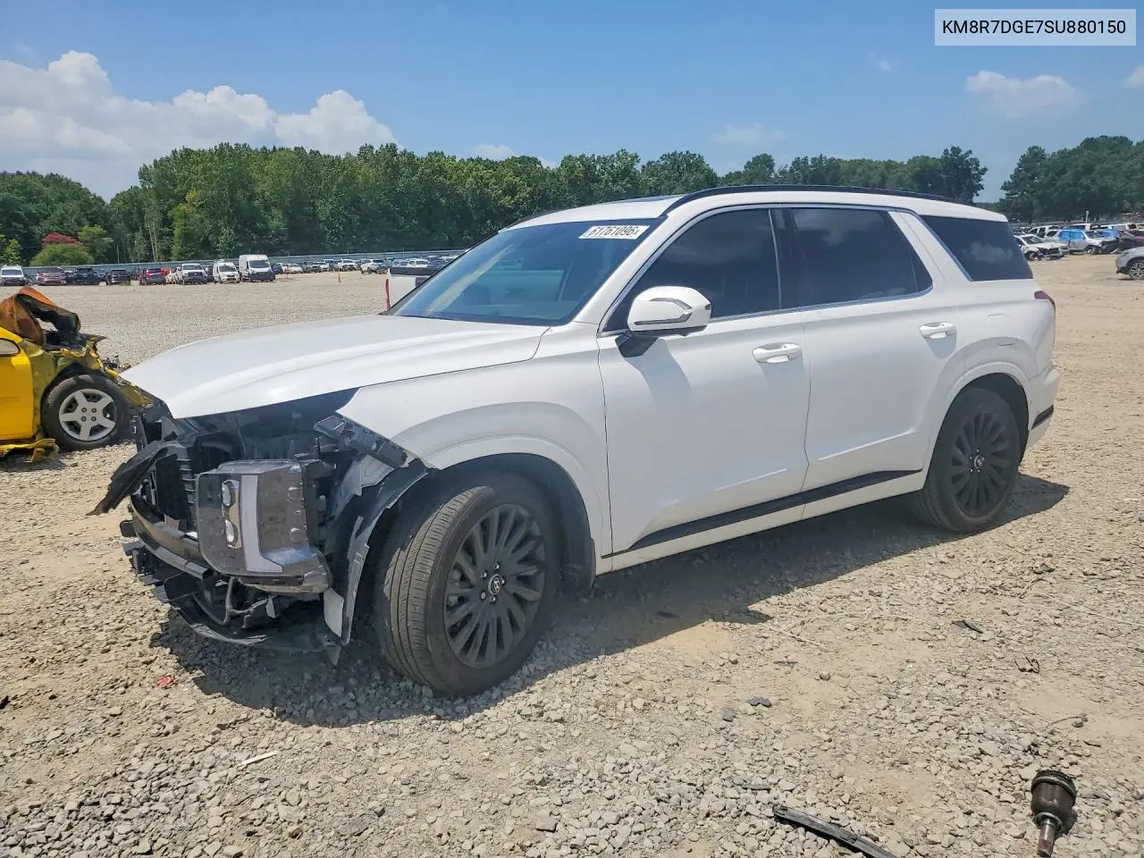 2025 Hyundai Palisade Calligraphy Night Edition VIN: KM8R7DGE7SU880150 Lot: 61761096