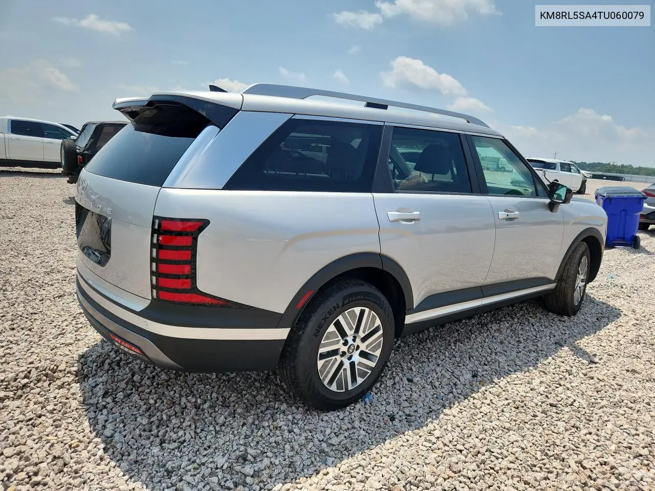 2026 Hyundai Palisade Blue Sel VIN: KM8RL5SA4TU060079 Lot: 41632246