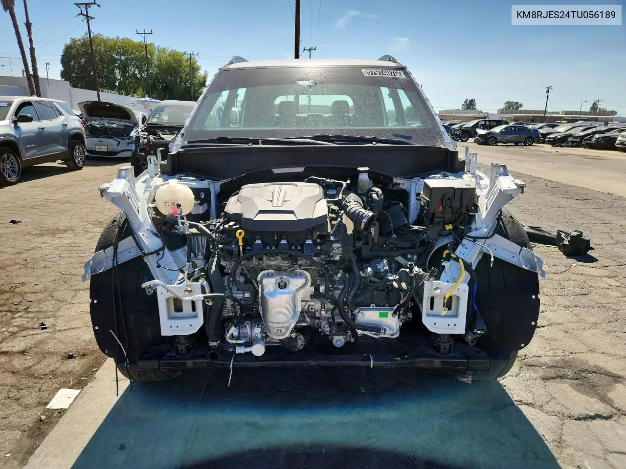 2026 Hyundai Palisade Xrt Pro VIN: KM8RJES24TU056189 Lot: 57974076