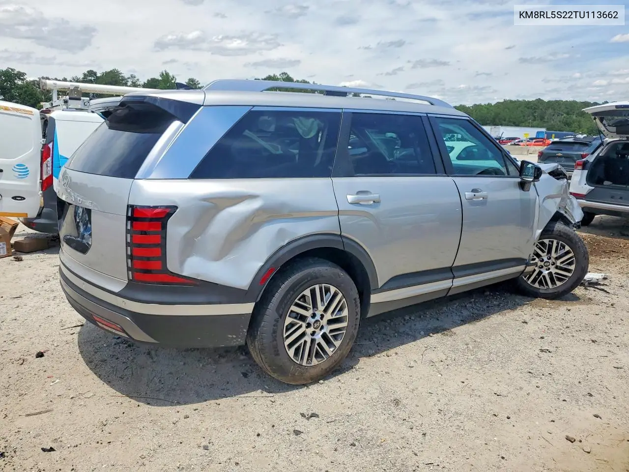 2026 Hyundai Palisade Sel VIN: KM8RL5S22TU113662 Lot: 58686736